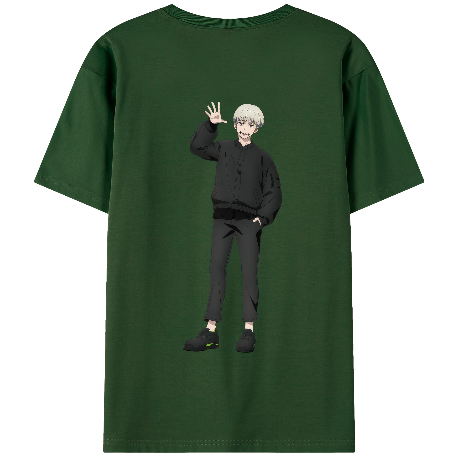 （画像用） 呪術廻戦 Jujutsu Kaisen 綿100％半袖Tシャツ（背面プリント）